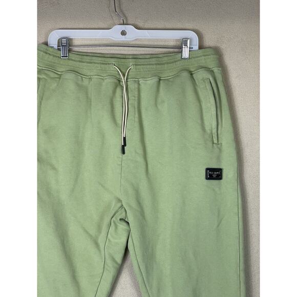Well‎ Known Studios Pants Men XXL Green Tapered Sweatpants Workout Adult - Picture 2 of 15